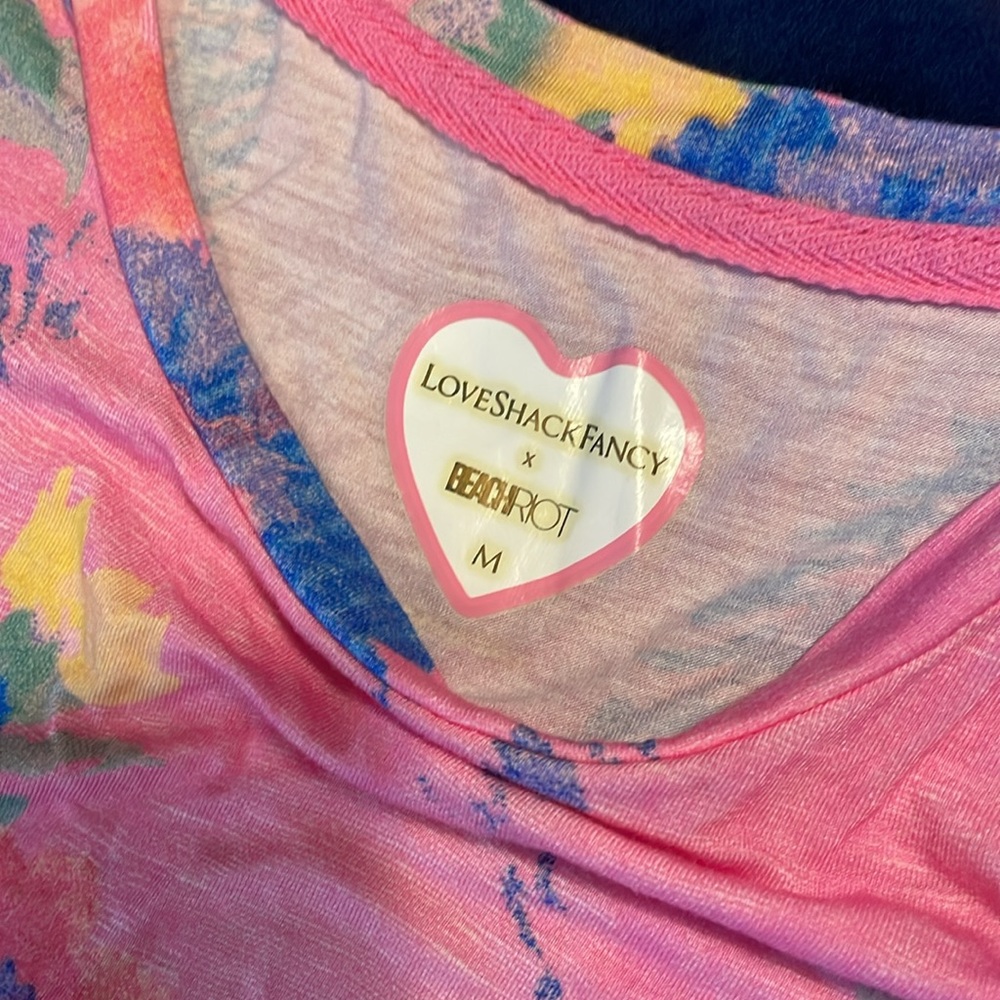 Adorable, feminine flirty loveshackfancy beachriot cropped top M ๐ - Picture 2 of 5